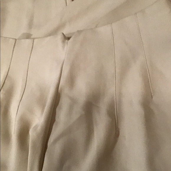 Zara beige darted high rise trousers - Picture 6 of 7